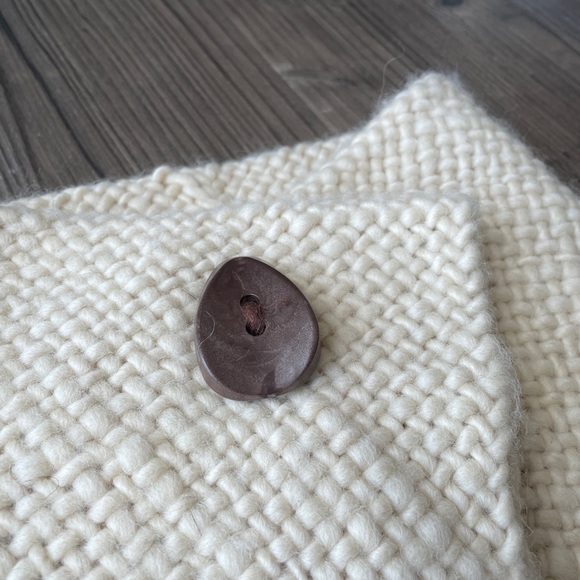 Scarf 100% natural wool - Picture 2 of 3